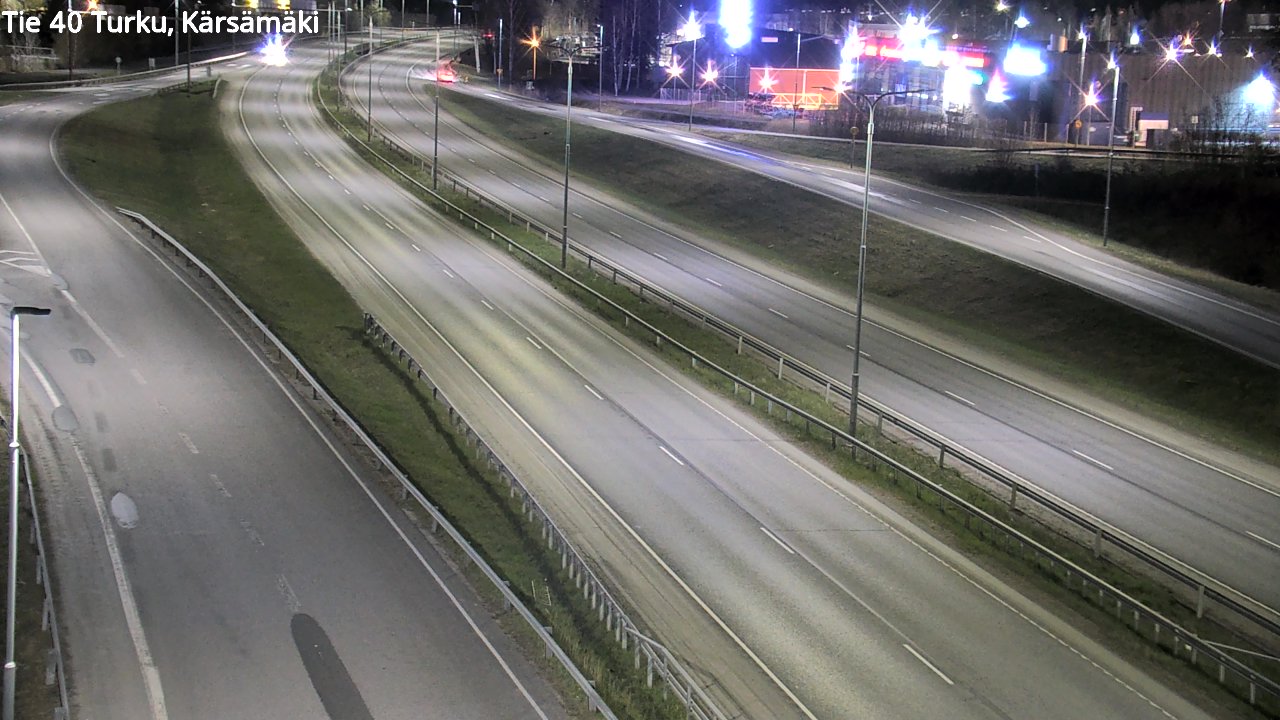 Weather Camera Image Road 40 Turku, Kärsämäki, Turku, Varsinais-Suomi