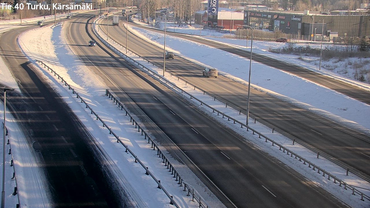 Weather Camera Image Road 40 Turku, Kärsämäki, Turku, Varsinais-Suomi