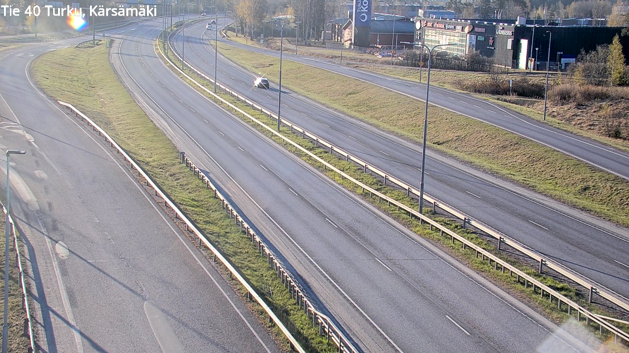 Weather Camera Image Road 40 Turku, Kärsämäki, Turku, Varsinais-Suomi