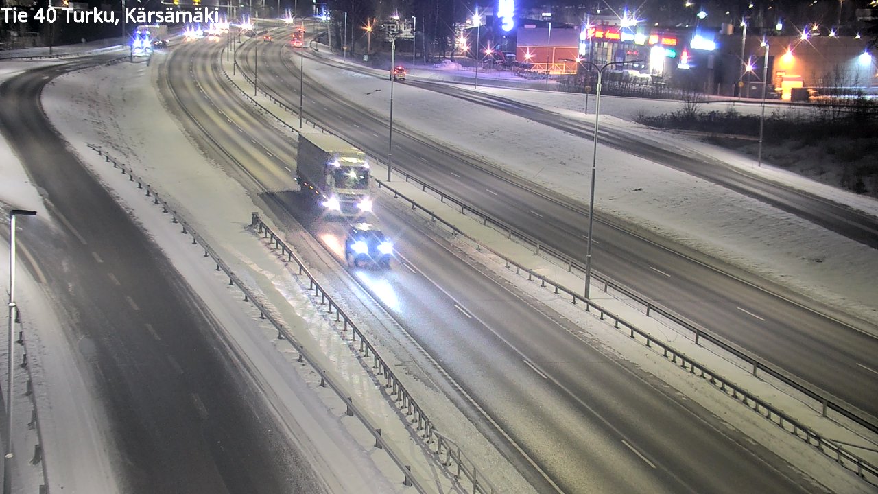 Weather Camera Image Road 40 Turku, Kärsämäki, Turku, Varsinais-Suomi