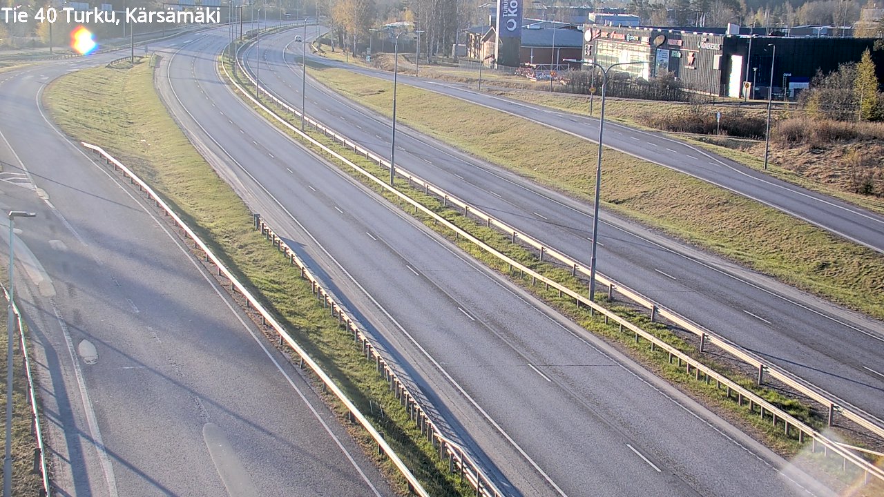 Weather Camera Image Road 40 Turku, Kärsämäki, Turku, Varsinais-Suomi