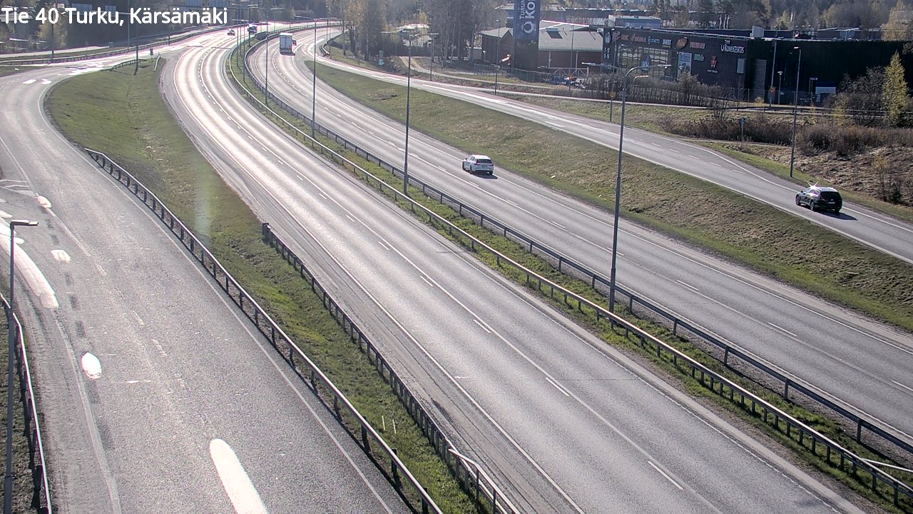 Weather Camera Image Road 40 Turku, Kärsämäki, Turku, Varsinais-Suomi