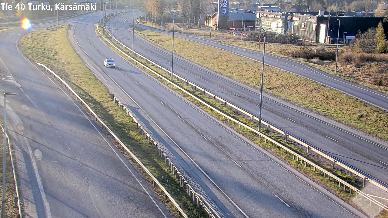 Weather Camera Image Road 40 Turku, Kärsämäki, Turku, Varsinais-Suomi
