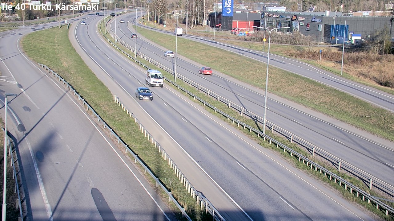 Weather Camera Image Road 40 Turku, Kärsämäki, Turku, Varsinais-Suomi