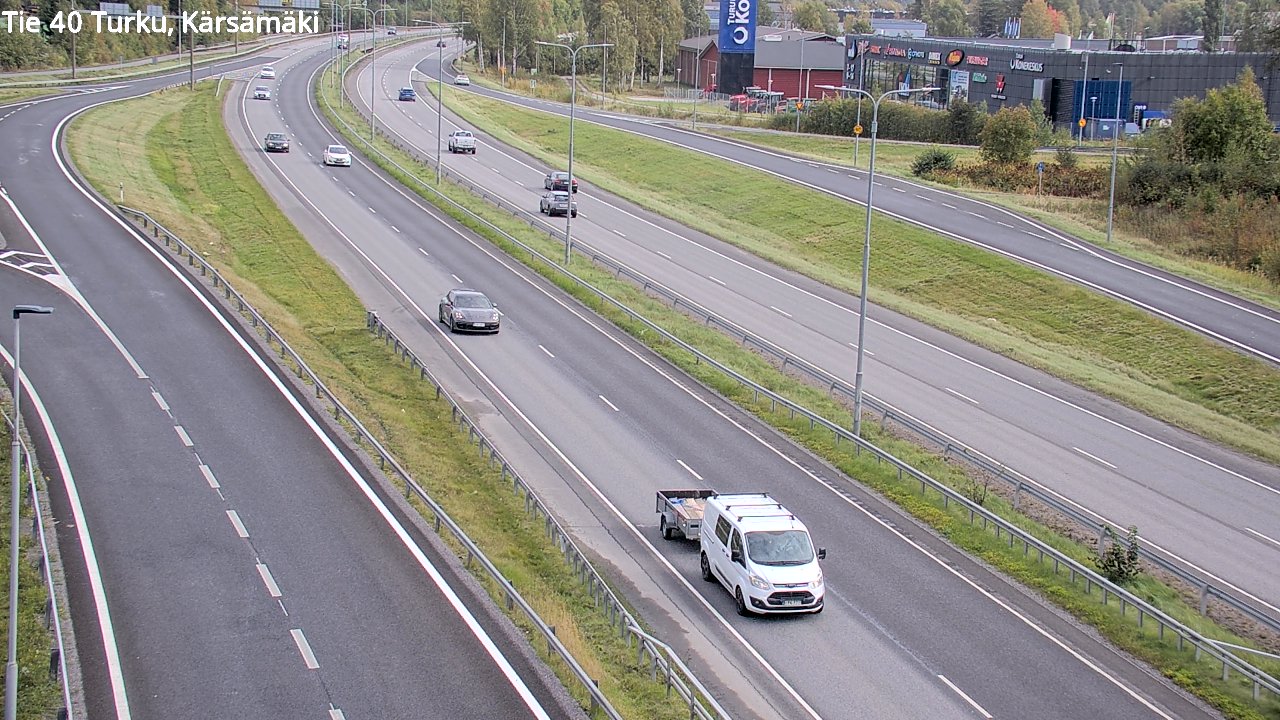Weather Camera Image Road 40 Turku, Kärsämäki, Turku, Varsinais-Suomi