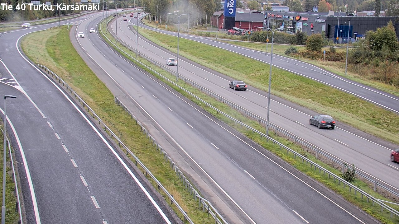 Weather Camera Image Road 40 Turku, Kärsämäki, Turku, Varsinais-Suomi