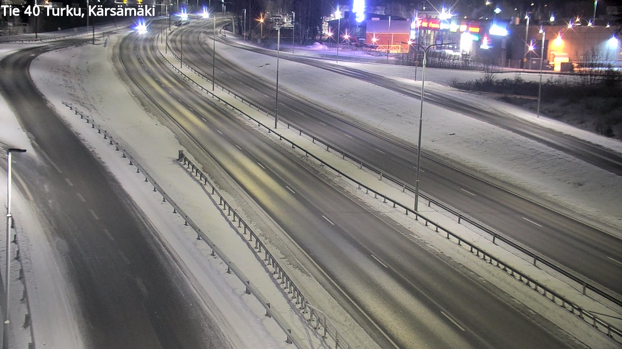 Weather Camera Image Road 40 Turku, Kärsämäki, Turku, Varsinais-Suomi