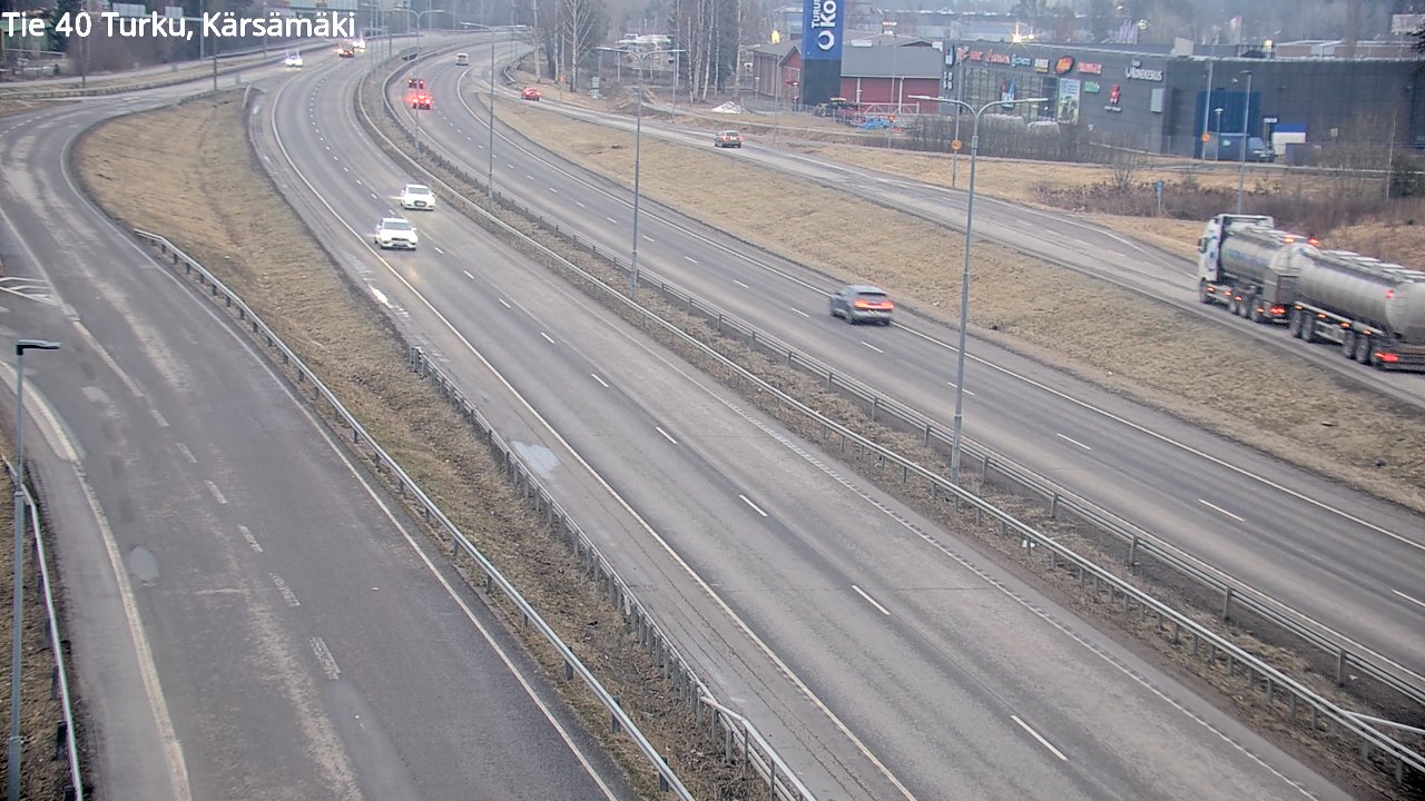 Weather Camera Image Road 40 Turku, Kärsämäki, Turku, Varsinais-Suomi