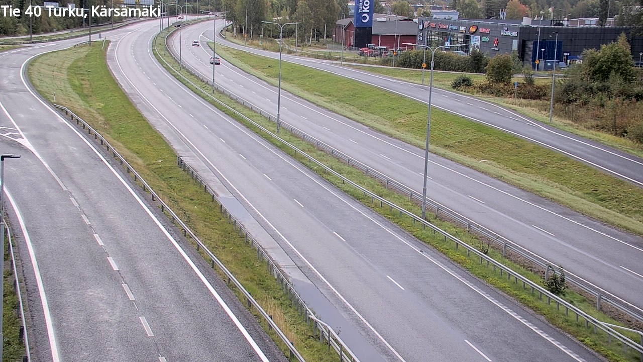 Weather Camera Image Road 40 Turku, Kärsämäki, Turku, Varsinais-Suomi