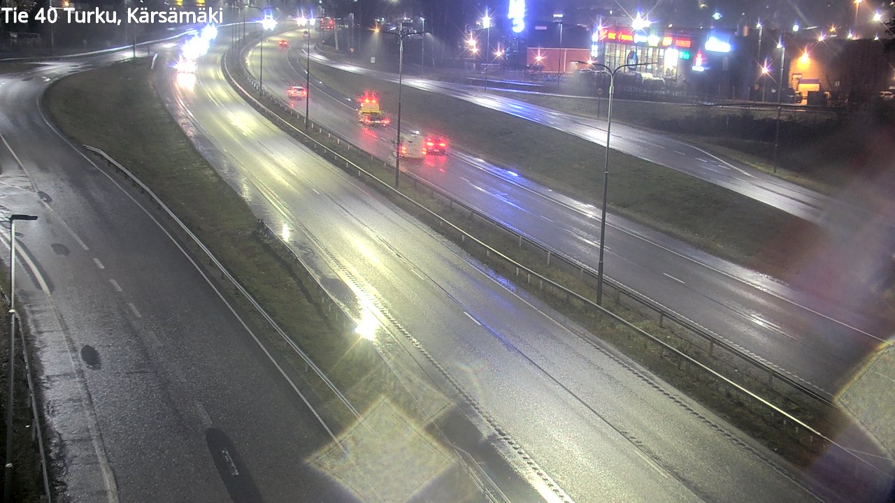 Weather Camera Image Väg 40 Åbo, Kärsämäki, Turku, Varsinais-Suomi