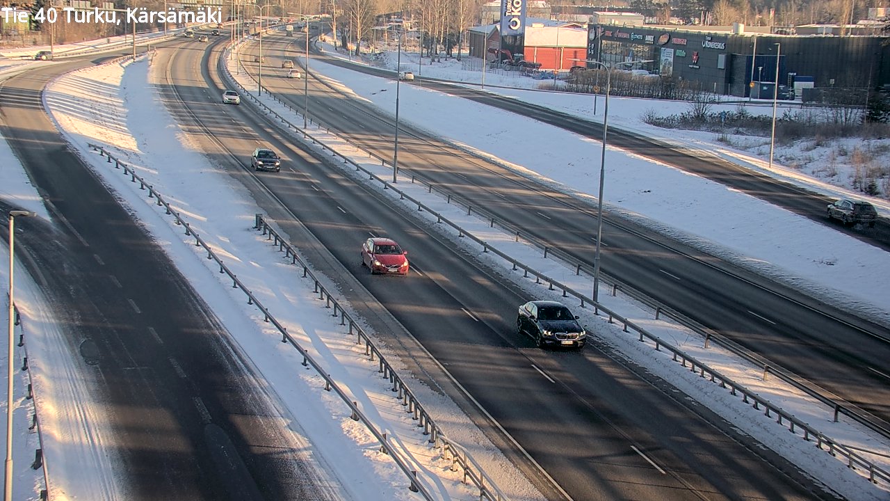 Weather Camera Image Road 40 Turku, Kärsämäki, Turku, Varsinais-Suomi