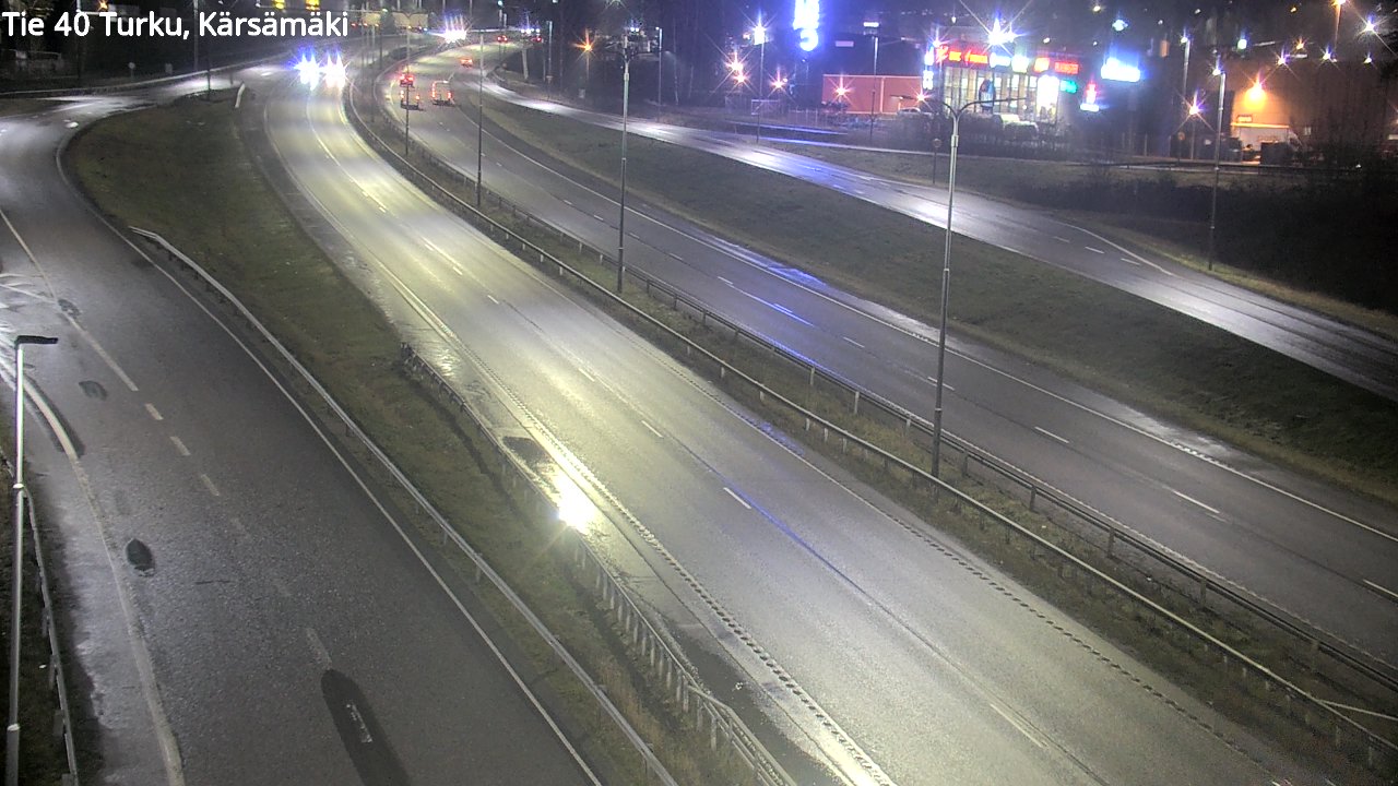 Weather Camera Image Väg 40 Åbo, Kärsämäki, Turku, Varsinais-Suomi