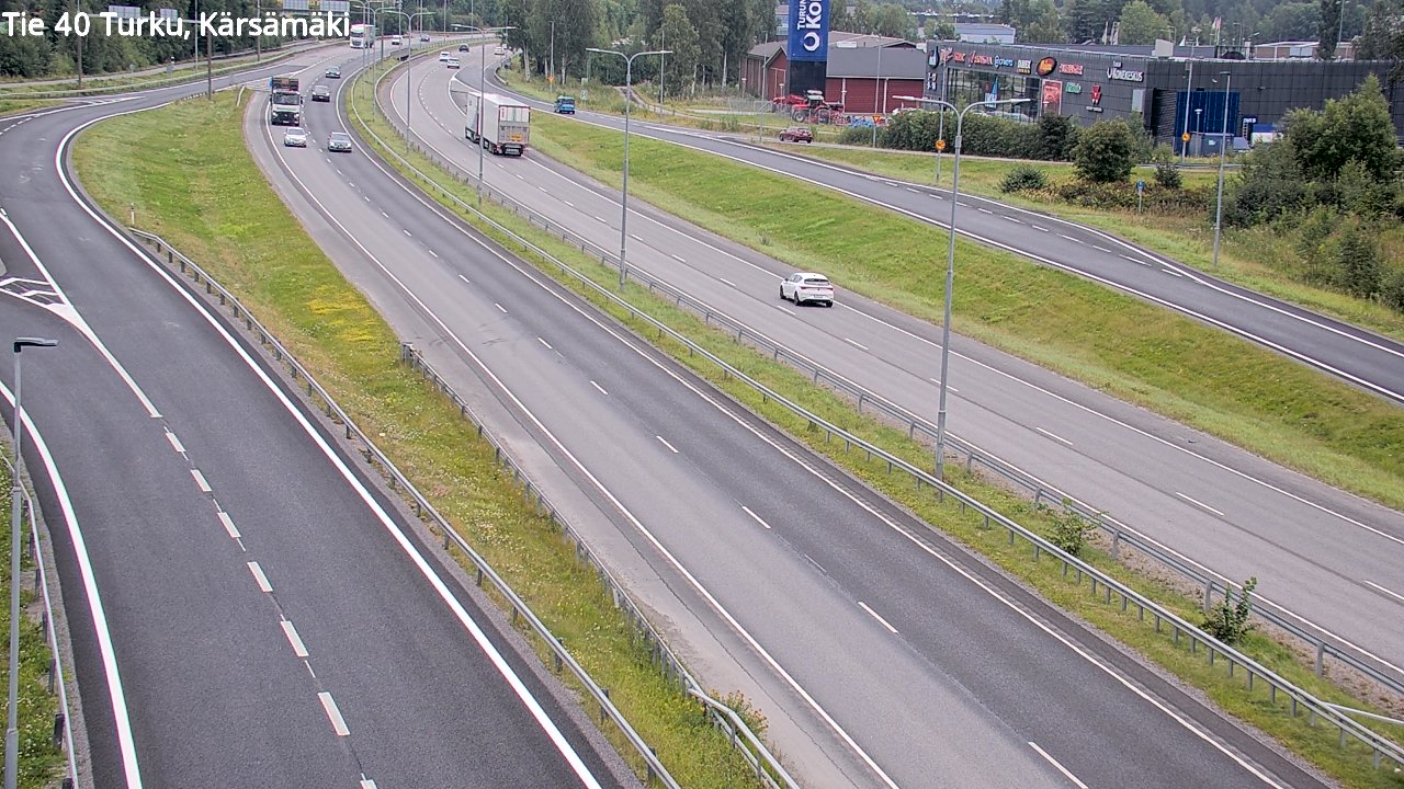 Weather Camera Image Road 40 Turku, Kärsämäki, Turku, Varsinais-Suomi
