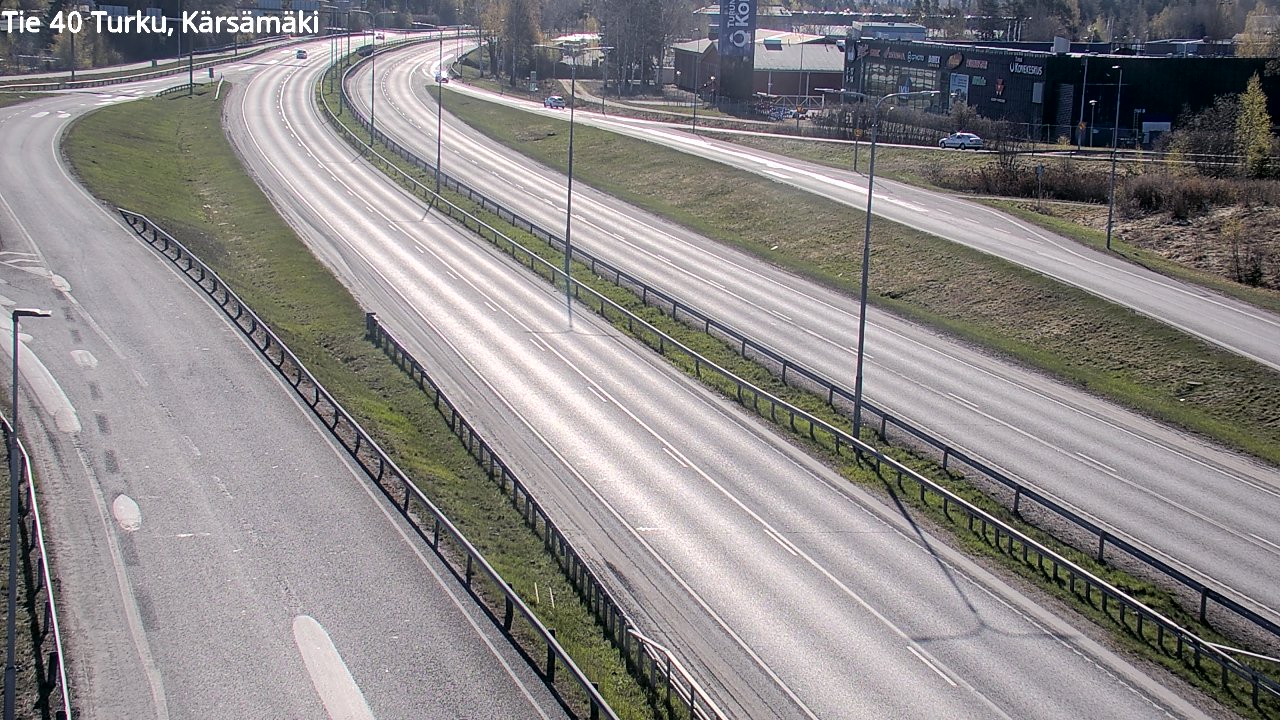 Weather Camera Image Road 40 Turku, Kärsämäki, Turku, Varsinais-Suomi