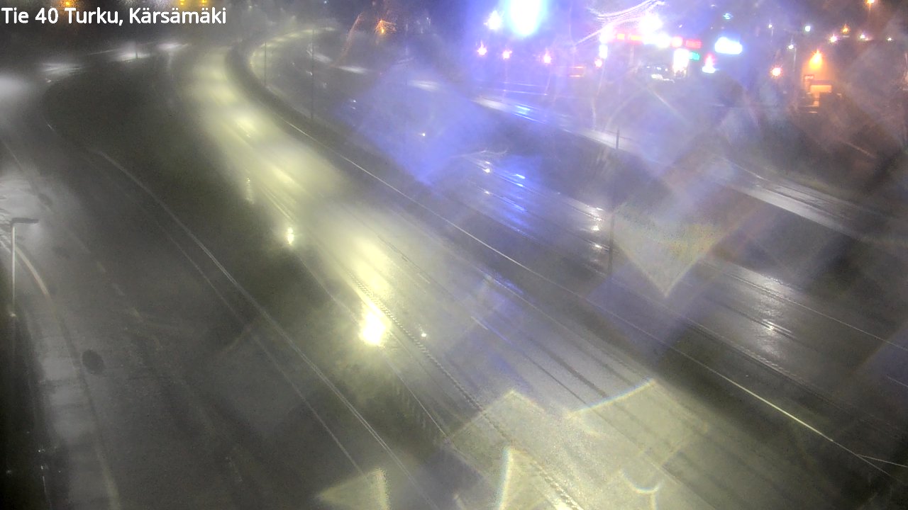 Weather Camera Image Väg 40 Åbo, Kärsämäki, Turku, Varsinais-Suomi