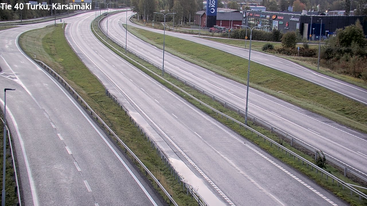 Weather Camera Image Road 40 Turku, Kärsämäki, Turku, Varsinais-Suomi