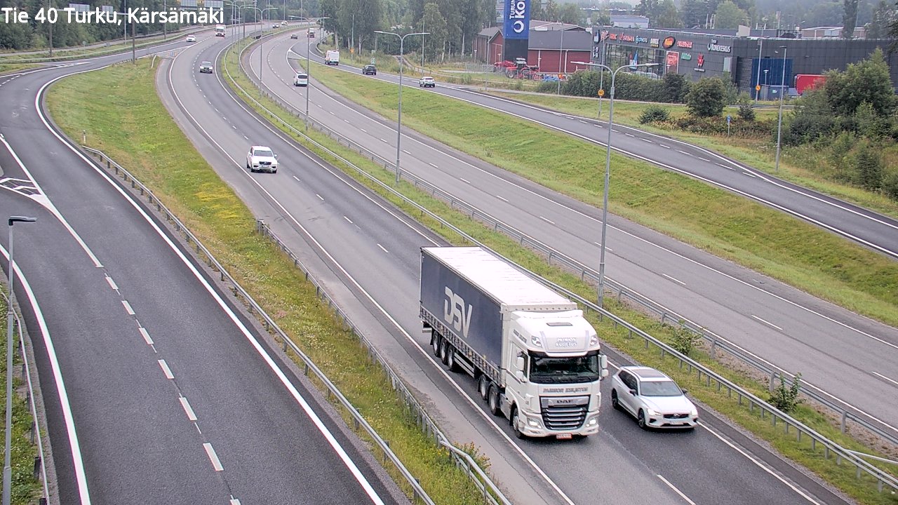 Weather Camera Image Road 40 Turku, Kärsämäki, Turku, Varsinais-Suomi