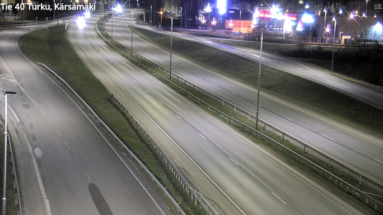 Weather Camera Image Road 40 Turku, Kärsämäki, Turku, Varsinais-Suomi