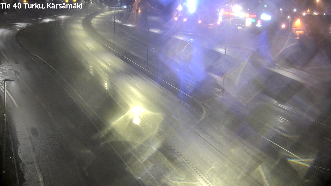 Weather Camera Image Väg 40 Åbo, Kärsämäki, Turku, Varsinais-Suomi