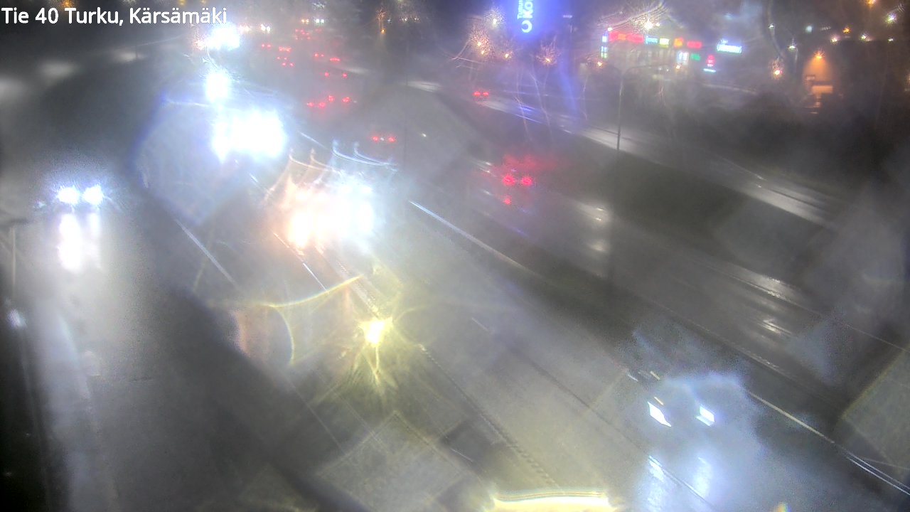Weather Camera Image Väg 40 Åbo, Kärsämäki, Turku, Varsinais-Suomi