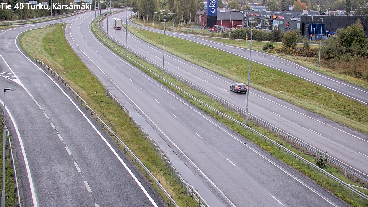 Weather Camera Image Road 40 Turku, Kärsämäki, Turku, Varsinais-Suomi