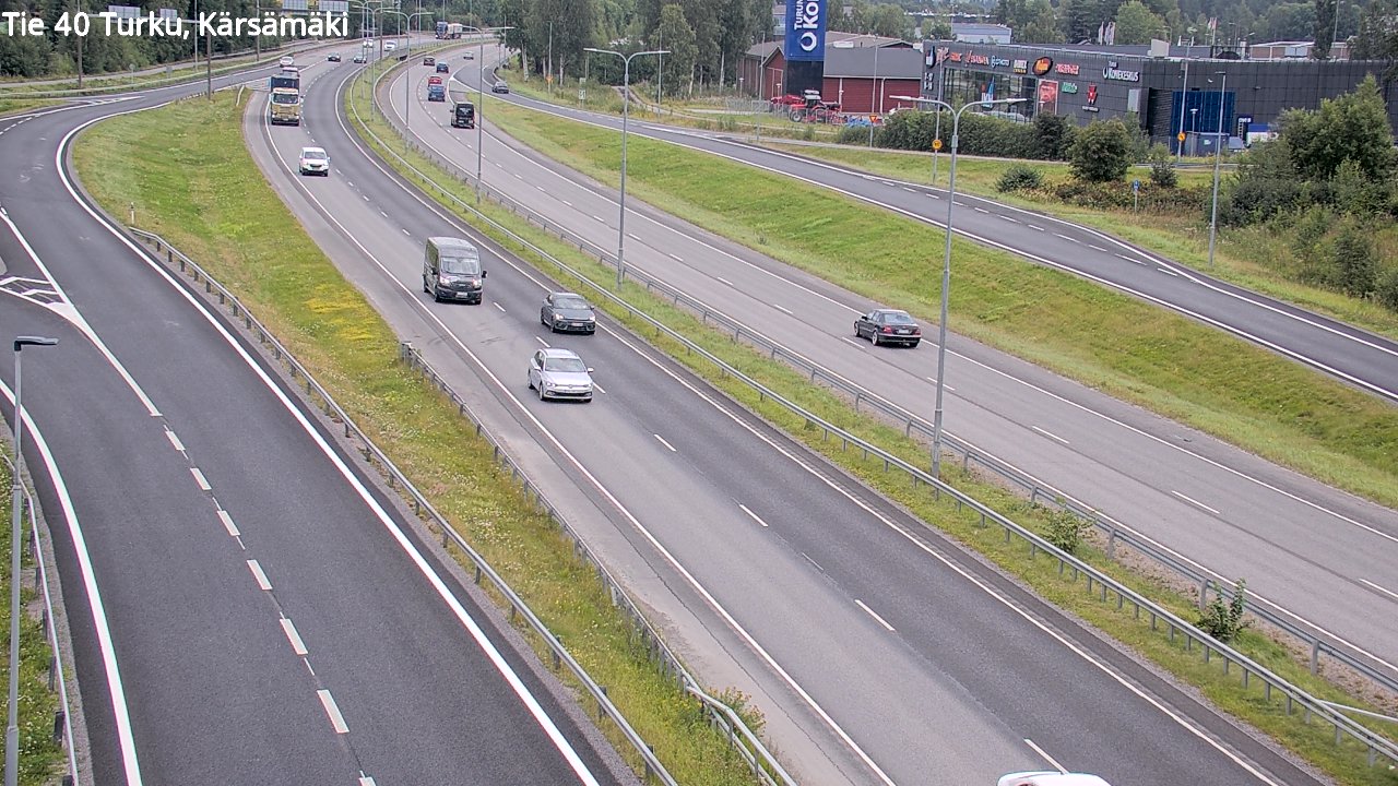 Weather Camera Image Road 40 Turku, Kärsämäki, Turku, Varsinais-Suomi