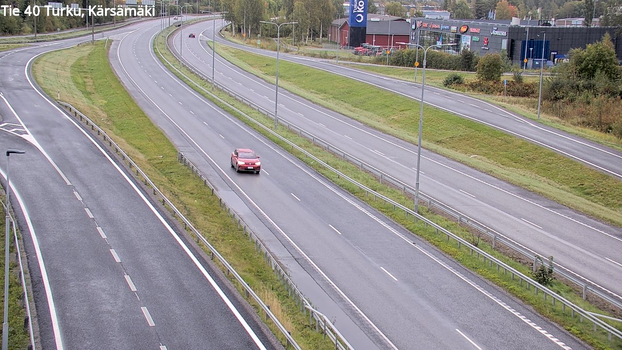 Weather Camera Image Road 40 Turku, Kärsämäki, Turku, Varsinais-Suomi