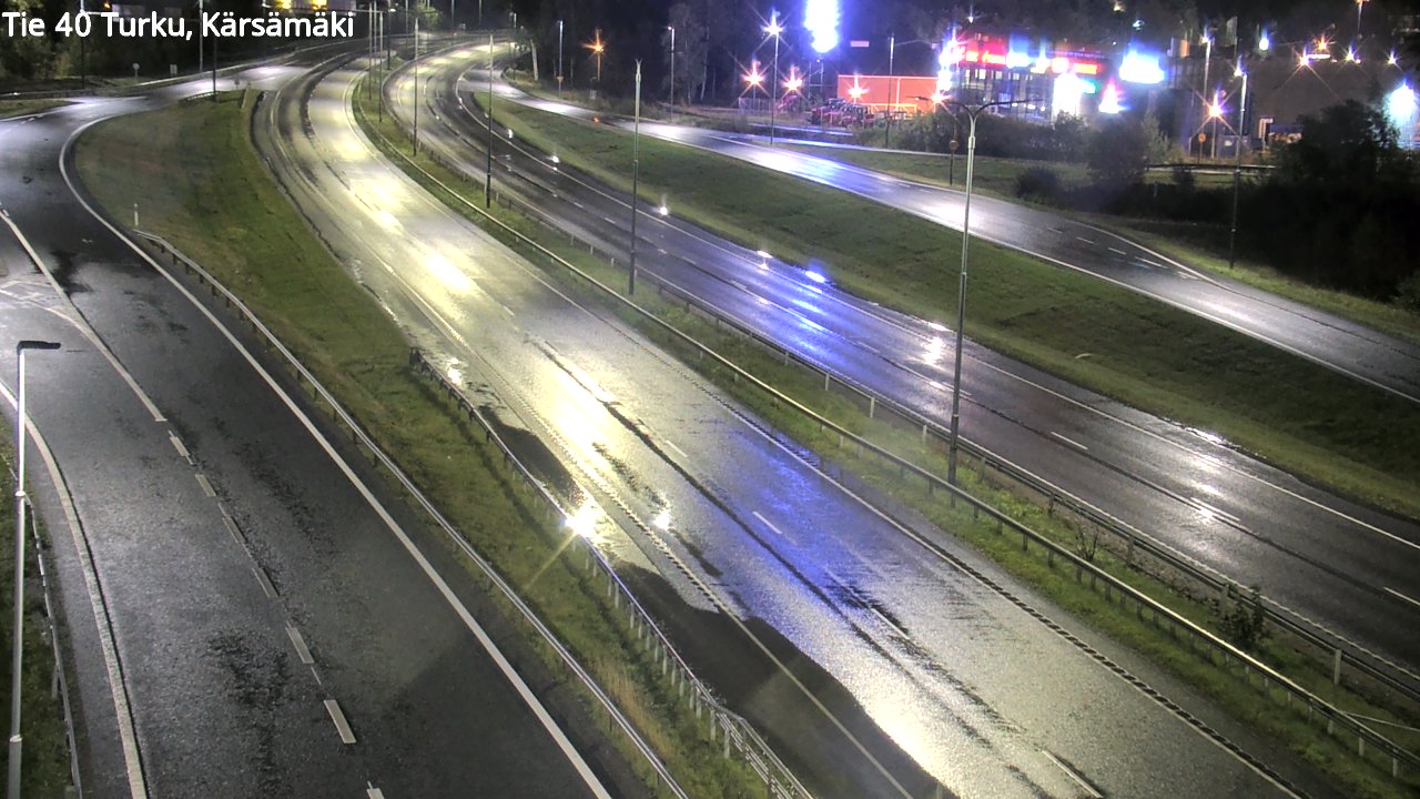 Weather Camera Image Road 40 Turku, Kärsämäki, Turku, Varsinais-Suomi