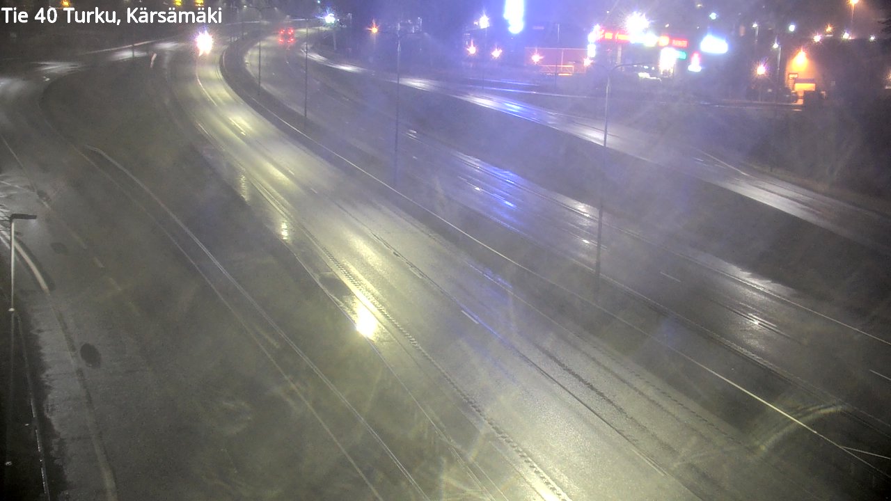 Weather Camera Image Väg 40 Åbo, Kärsämäki, Turku, Varsinais-Suomi