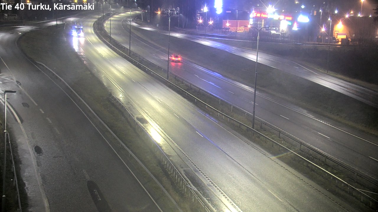 Weather Camera Image Väg 40 Åbo, Kärsämäki, Turku, Varsinais-Suomi