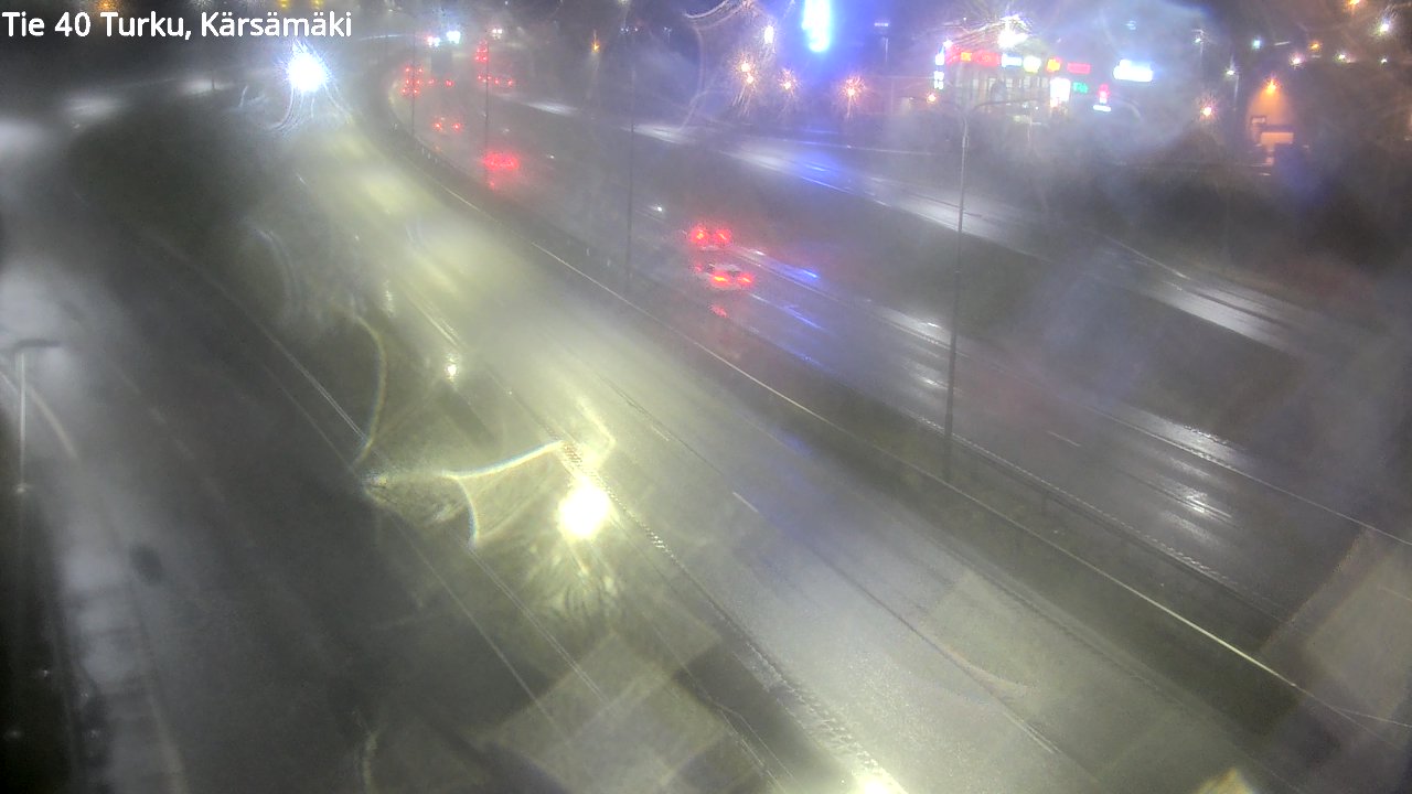 Weather Camera Image Väg 40 Åbo, Kärsämäki, Turku, Varsinais-Suomi