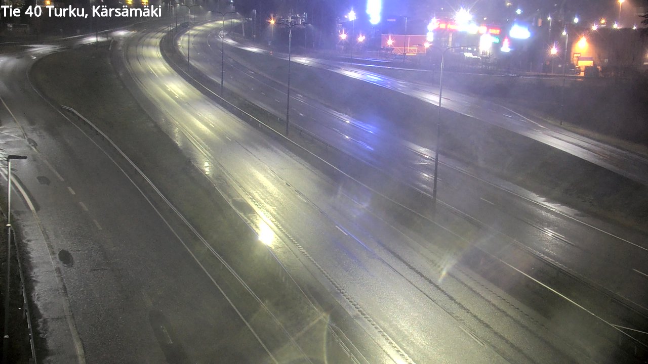 Weather Camera Image Väg 40 Åbo, Kärsämäki, Turku, Varsinais-Suomi