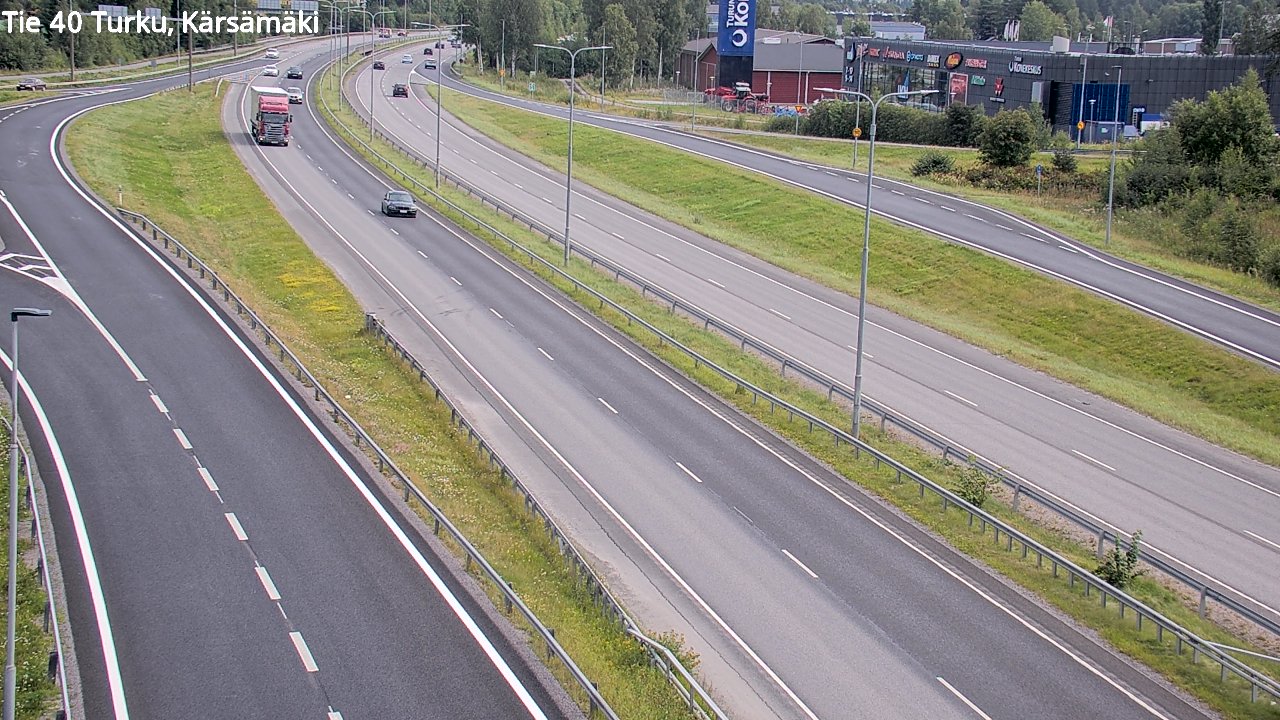 Weather Camera Image Road 40 Turku, Kärsämäki, Turku, Varsinais-Suomi
