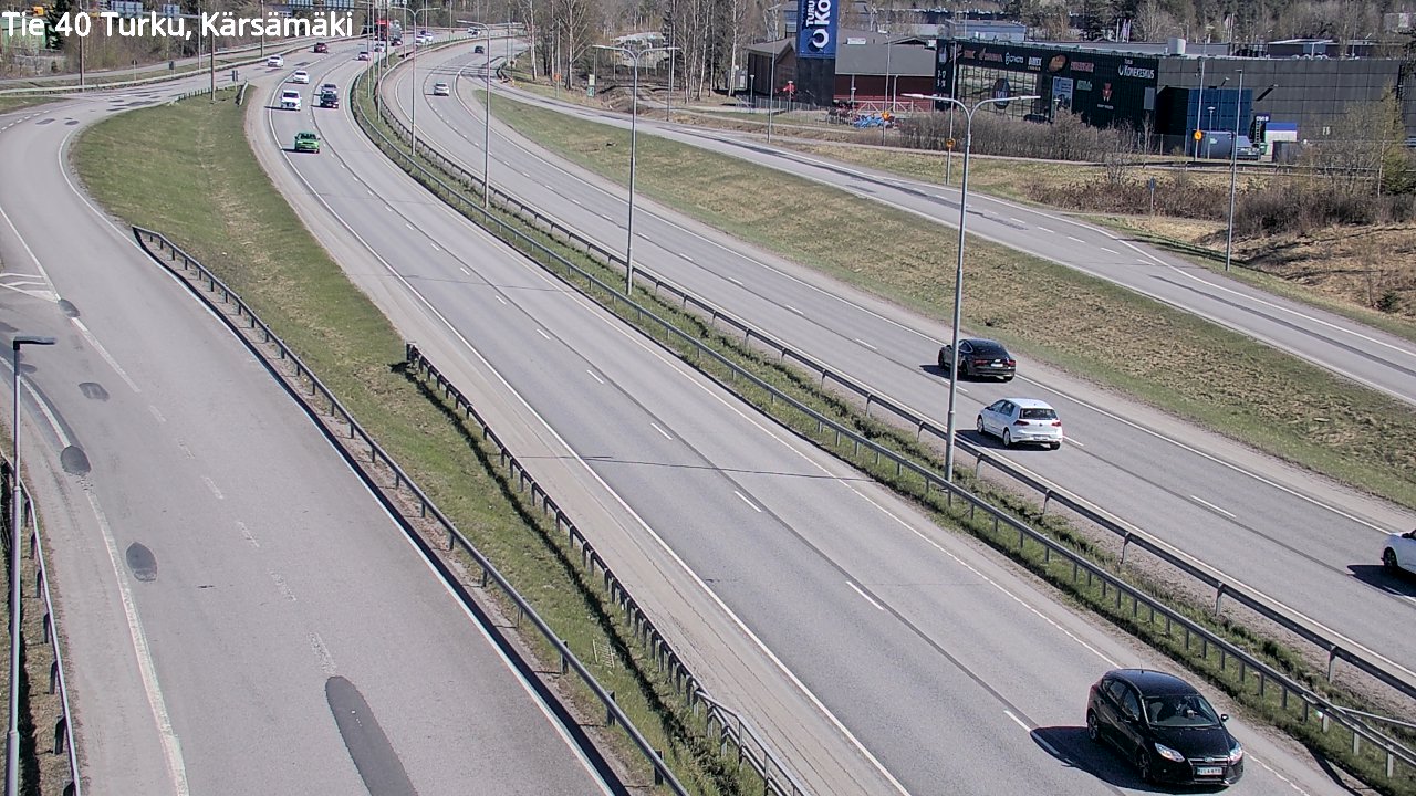 Weather Camera Image Road 40 Turku, Kärsämäki, Turku, Varsinais-Suomi