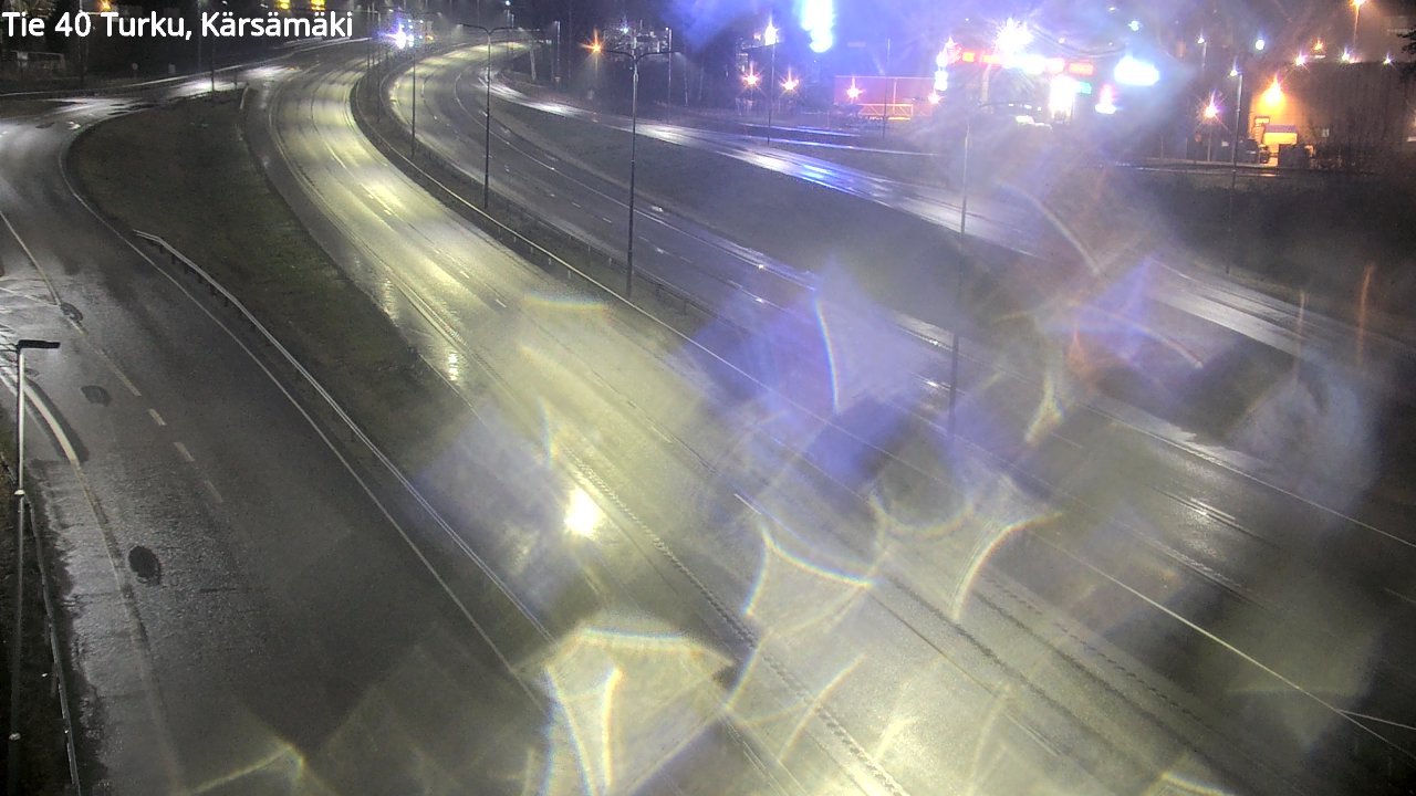 Weather Camera Image Väg 40 Åbo, Kärsämäki, Turku, Varsinais-Suomi
