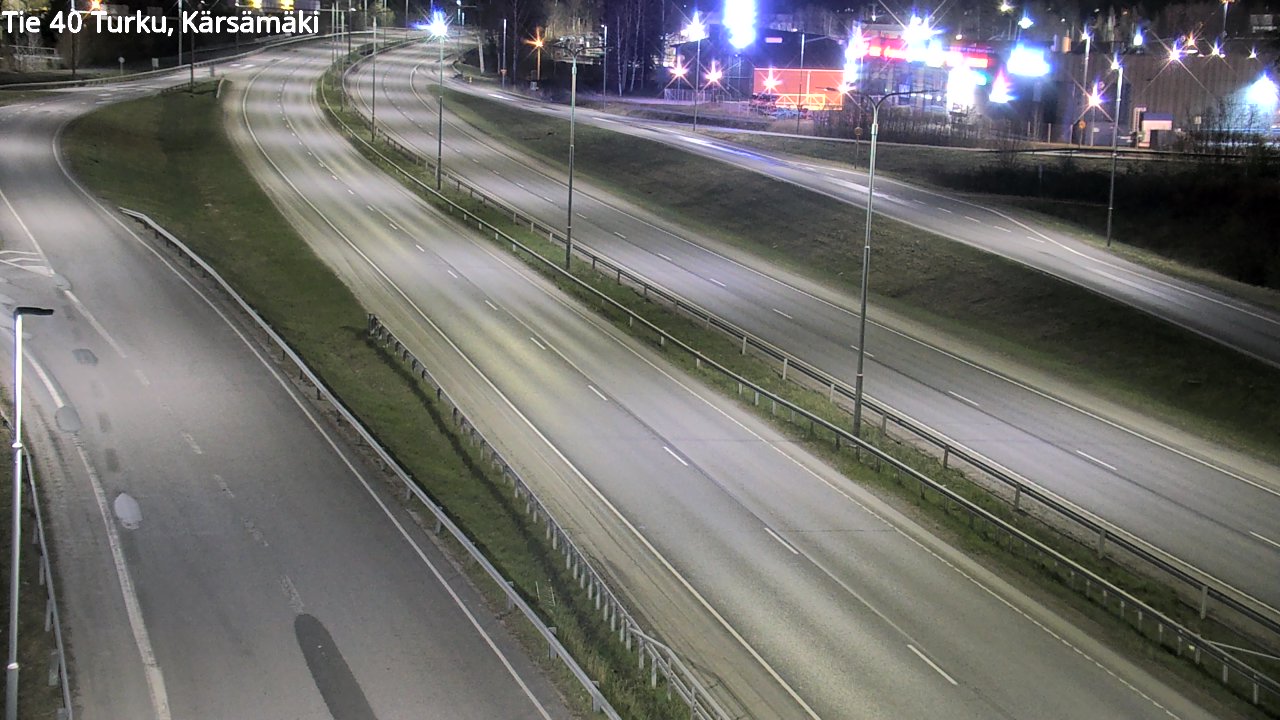 Weather Camera Image Road 40 Turku, Kärsämäki, Turku, Varsinais-Suomi