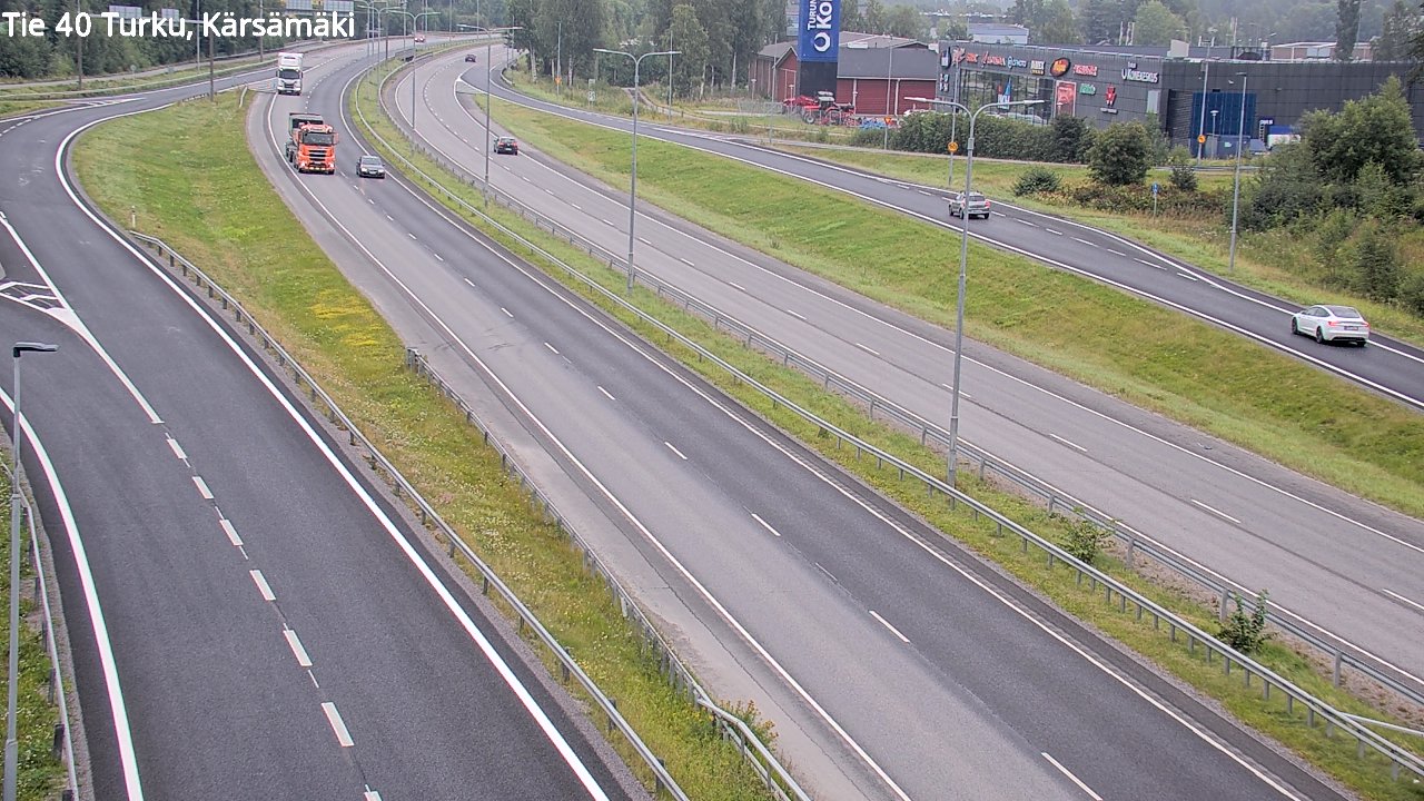 Weather Camera Image Road 40 Turku, Kärsämäki, Turku, Varsinais-Suomi
