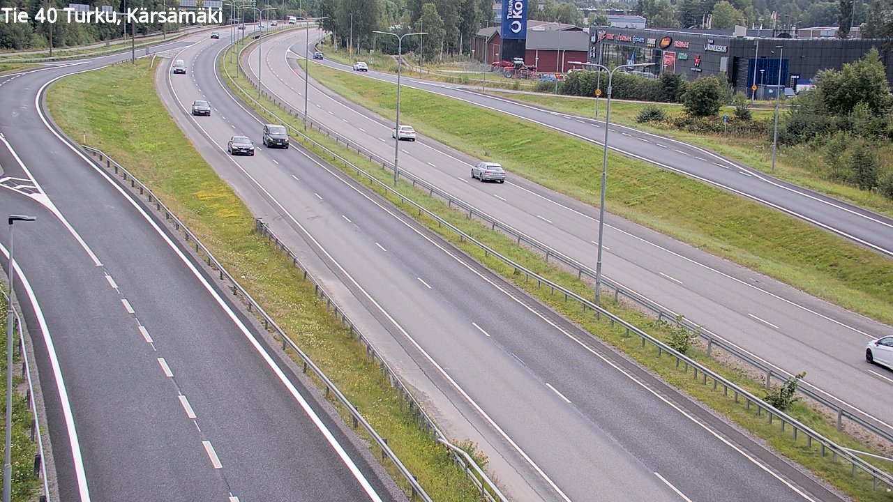 Weather Camera Image Road 40 Turku, Kärsämäki, Turku, Varsinais-Suomi