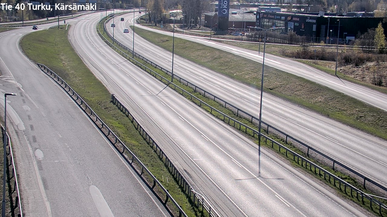Weather Camera Image Road 40 Turku, Kärsämäki, Turku, Varsinais-Suomi
