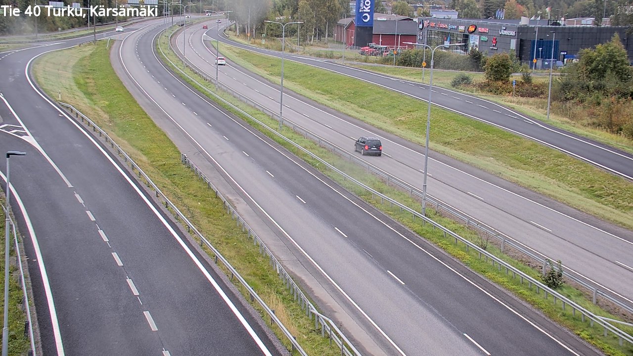 Weather Camera Image Road 40 Turku, Kärsämäki, Turku, Varsinais-Suomi