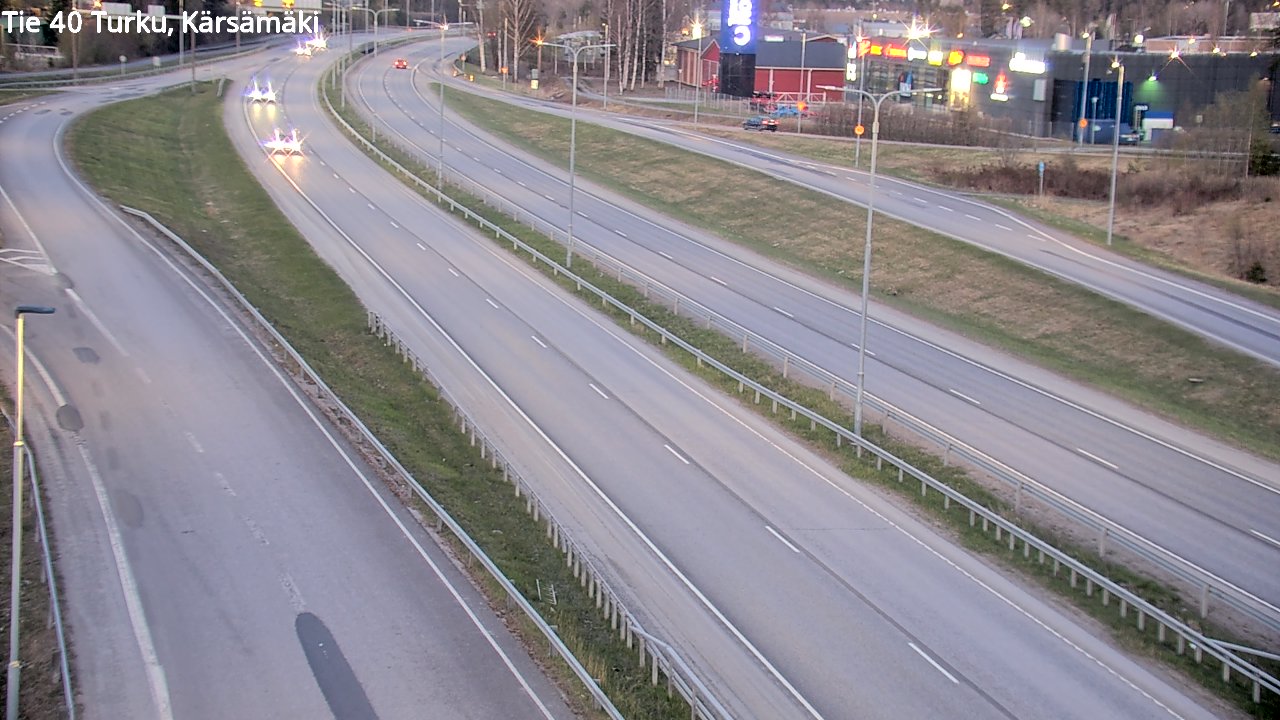 Weather Camera Image Road 40 Turku, Kärsämäki, Turku, Varsinais-Suomi