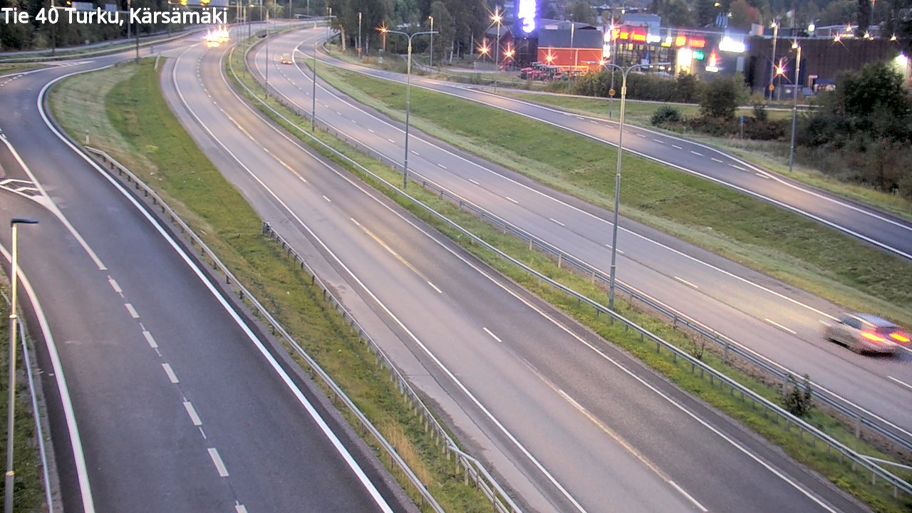 Weather Camera Image Road 40 Turku, Kärsämäki, Turku, Varsinais-Suomi