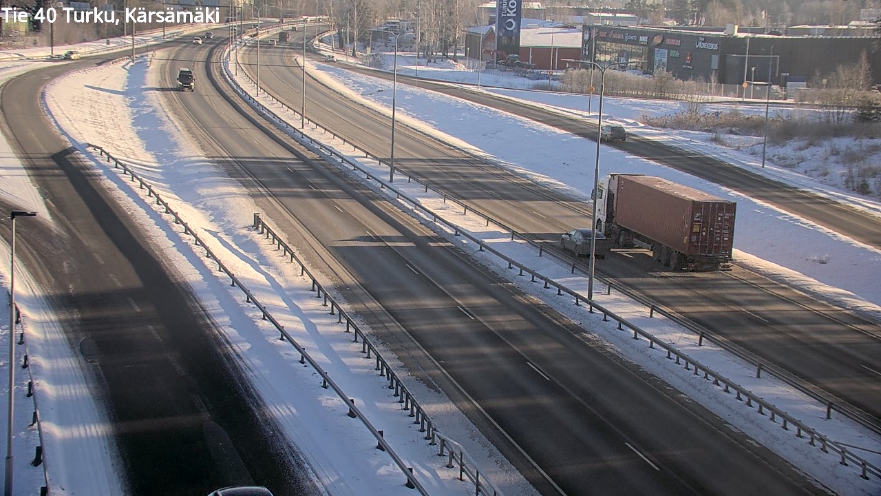 Weather Camera Image Road 40 Turku, Kärsämäki, Turku, Varsinais-Suomi