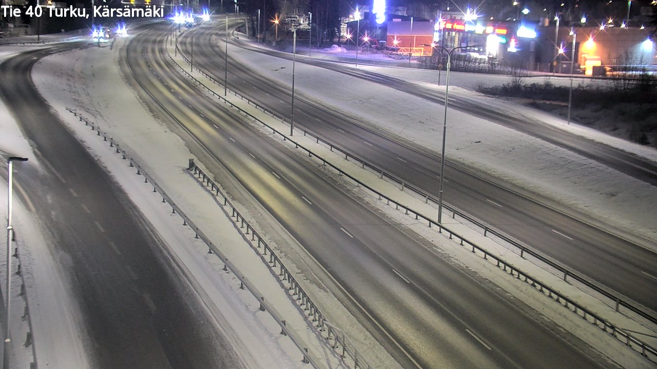 Weather Camera Image Road 40 Turku, Kärsämäki, Turku, Varsinais-Suomi
