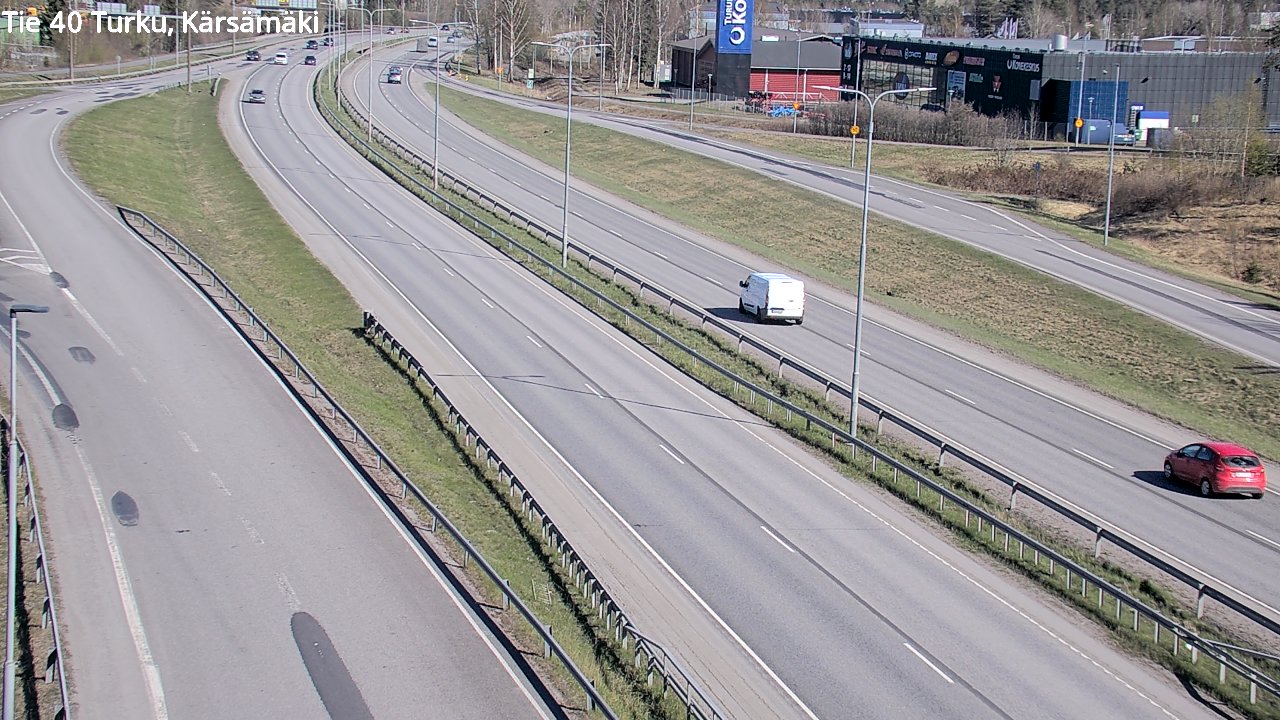 Weather Camera Image Road 40 Turku, Kärsämäki, Turku, Varsinais-Suomi