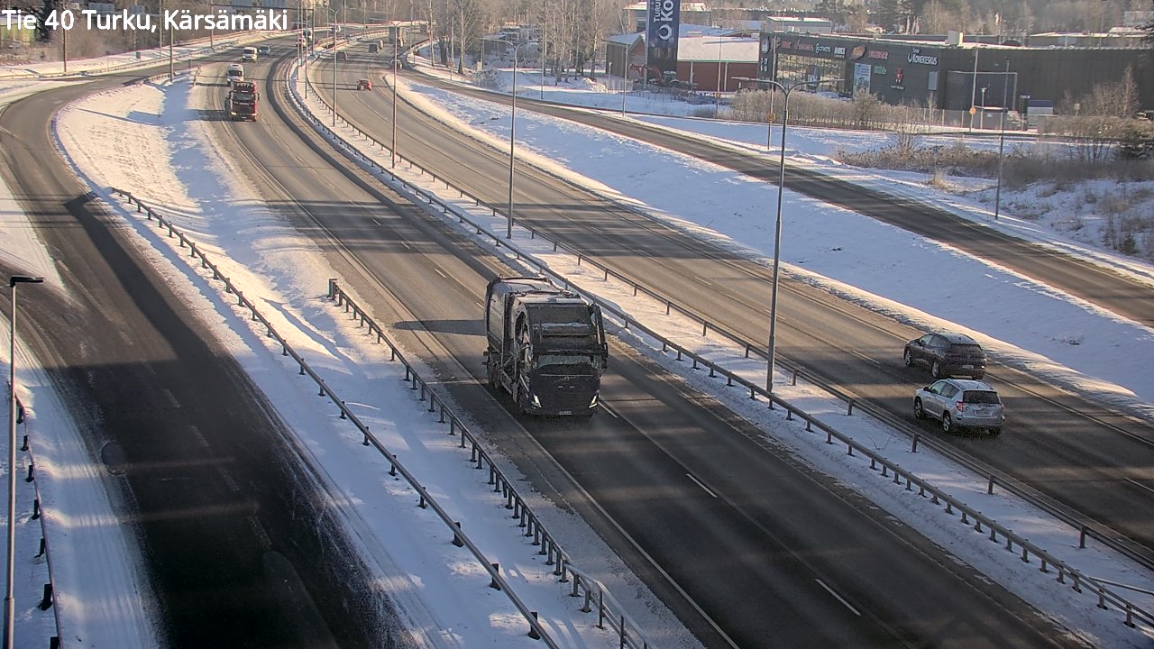 Weather Camera Image Road 40 Turku, Kärsämäki, Turku, Varsinais-Suomi