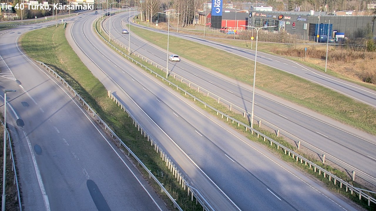 Weather Camera Image Road 40 Turku, Kärsämäki, Turku, Varsinais-Suomi