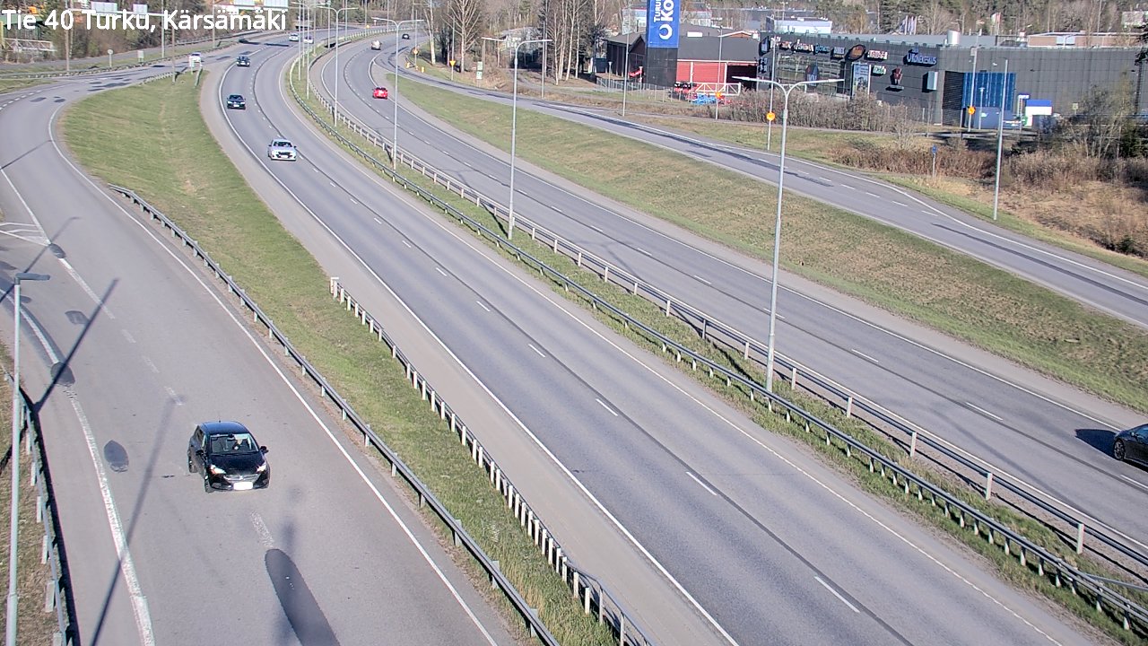 Weather Camera Image Road 40 Turku, Kärsämäki, Turku, Varsinais-Suomi