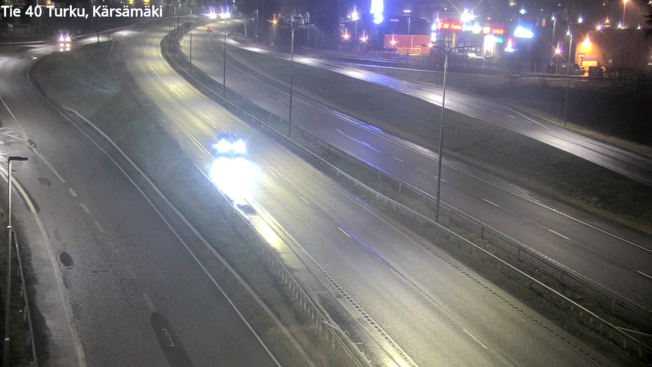 Weather Camera Image Väg 40 Åbo, Kärsämäki, Turku, Varsinais-Suomi