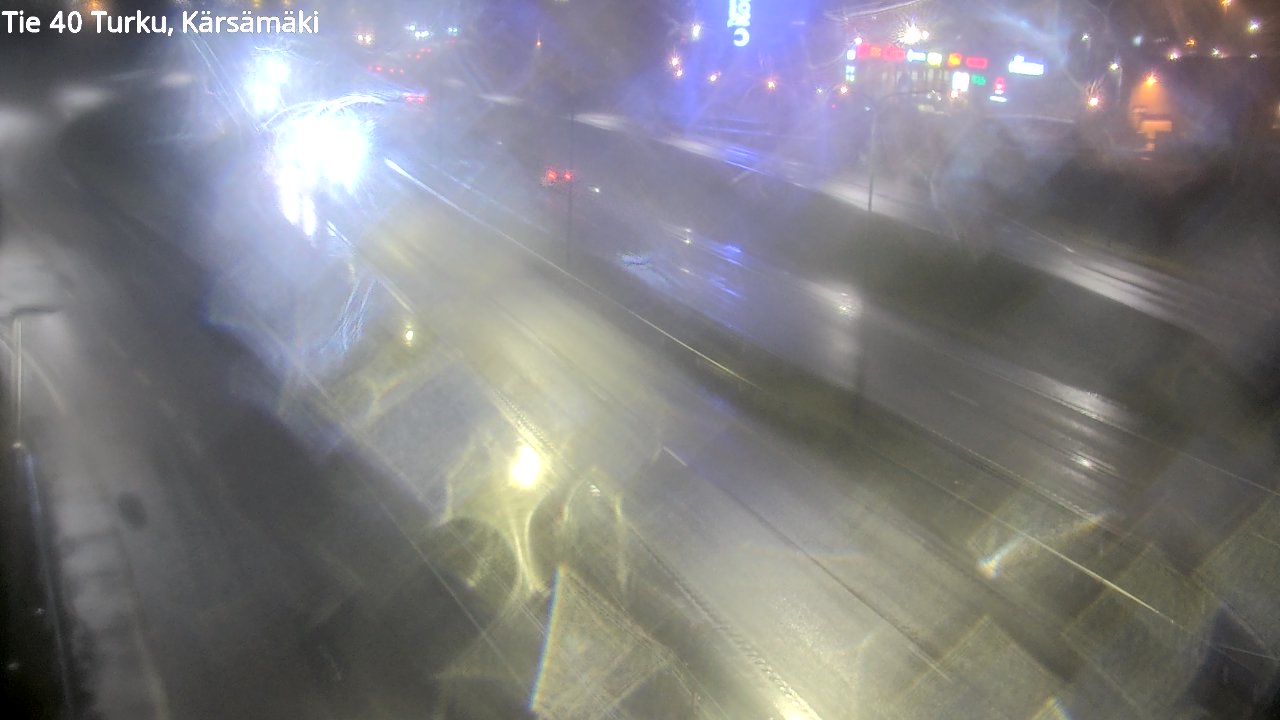 Weather Camera Image Väg 40 Åbo, Kärsämäki, Turku, Varsinais-Suomi
